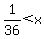 1%2F36%3Cx
