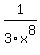 1%2F3x%5E8