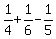 1%2F4%2B1%2F6-1%2F5