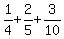 1%2F4%2B2%2F5%2B3%2F10