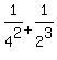 1%2F4%5E2%2B1%2F2%5E3