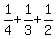 1%2F4+%2B+1%2F3+%2B+1%2F2