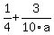 1%2F4+%2B+3%2F10a