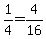 1%2F4+=+4%2F16