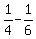 1%2F4+-+1%2F6