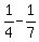 1%2F4+-+1%2F7
