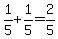 1%2F5%2B1%2F5=2%2F5