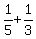 1%2F5+%2B+1%2F3
