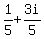1%2F5+%2B+3i%2F5