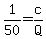 1%2F50=c%2FQ