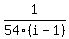 1%2F54%28i+-1%29