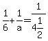1%2F6%2B1%2Fa=1%2F4%261%2F2