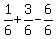 1%2F6%2B3%2F6-6%2F6