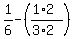 1%2F6-%28%281%2A2%29%2F%283%2A2%29%29