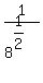 1%2F8%5E%281%2F2%29