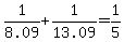 1%2F8.09+%2B+1%2F13.09+=+1%2F5