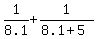 1%2F8.1+%2B+1%2F%288.1%2B5%29