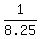 1%2F8.25