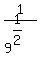 1%2F9%5E%281%2F2%29