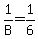 1%2FB=1%2F6