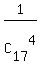 1%2FC%5B17%5D%5E4