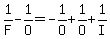 1%2FF-1%2FO=-1%2FO%2B1%2FO%2B1%2FI
