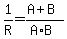 \"1%2FR+=+%28A+%2B+B%29%2F%28A%2AB%29\"