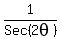 1%2FSec%282theta%29