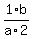 1%2Fa+%2A+b%2F2
