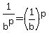 1%2Fb%5Ep=%281%2Fb%29%5Ep