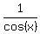 1%2Fcos%28x%29