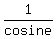 1%2Fcosine