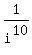 1%2Fi%5E10