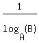 1%2Flog%28A%2C%28B%29%29