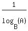 1%2Flog%28B%2C%28A%29%29