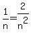 1%2Fn+=+2%2Fn%5E2
