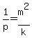 1%2Fp=m%5E2%2Fk