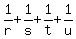 1%2Fr+%2B+1%2Fs+%2B+1%2Ft+%2B+1%2Fu