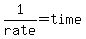1%2Frate+=+time+