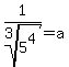 1%2Froot%283%2C+5%5E4%29+=+a