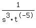 1%2Fs%5E3t%5E-5