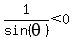 1%2Fsin%28theta%29%3C0