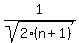 1%2Fsqrt%282%28n%2B1%29%29