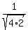 1%2Fsqrt%284%2A2%29%29