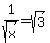 1%2Fsqrt%28x%29+=+sqrt%283%29
