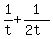 1%2Ft%2B1%2F%282t%29