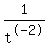 1%2Ft%5E-2
