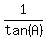 1%2Ftan%28A%29