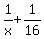 1%2Fx%2B1%2F16+