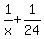 1%2Fx%2B1%2F24